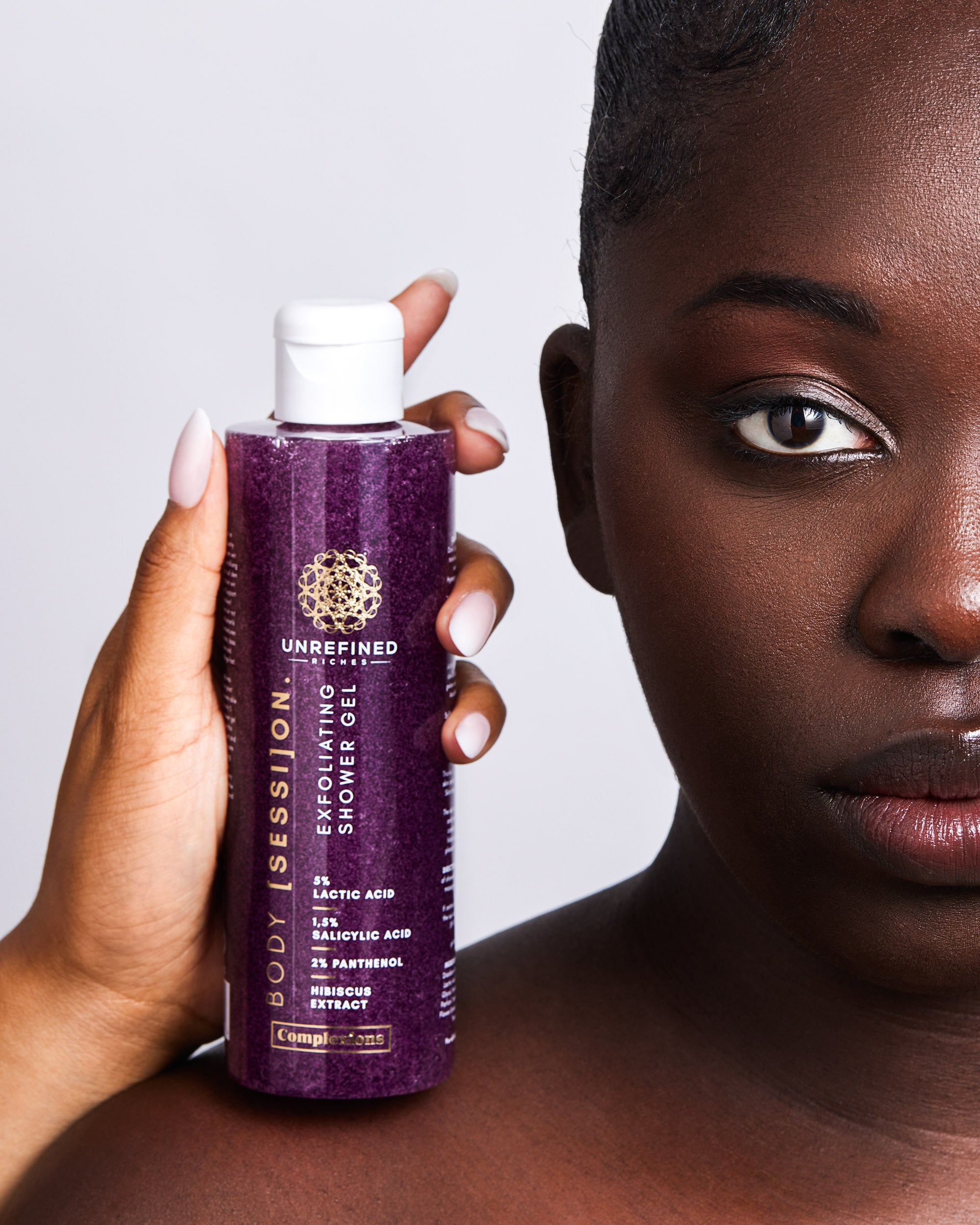 BODY [SESSI]ON. - Exfoliating Shower Gel - Unrefined Riches